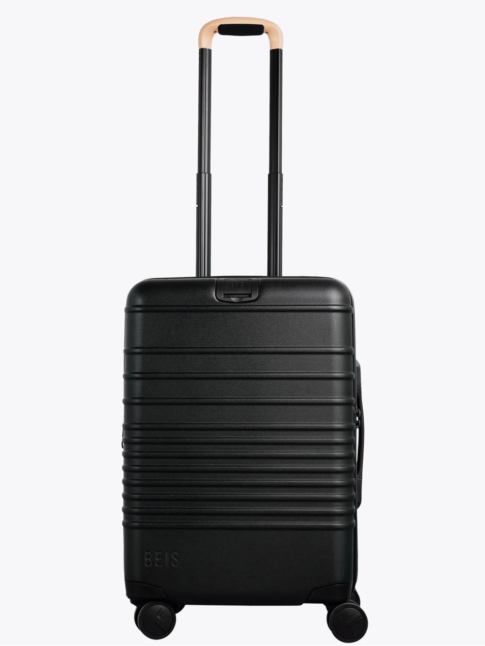 BEIS Black Carry-On Spinner Luggage
